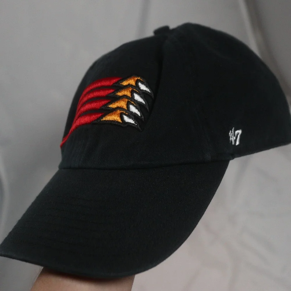 Vintage XFL Orlando Guardians 47 Brand Strapback‎ Hat Black